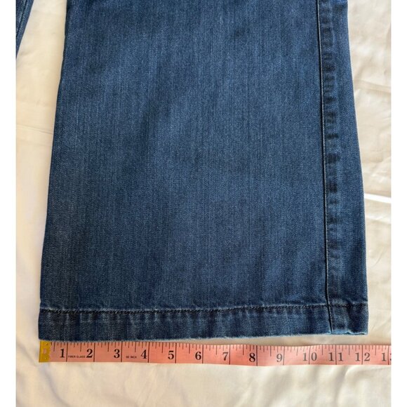 BARENA Venezia Women's Wide Leg Trouser Jeans Made in Italy - Picture 12 of 13